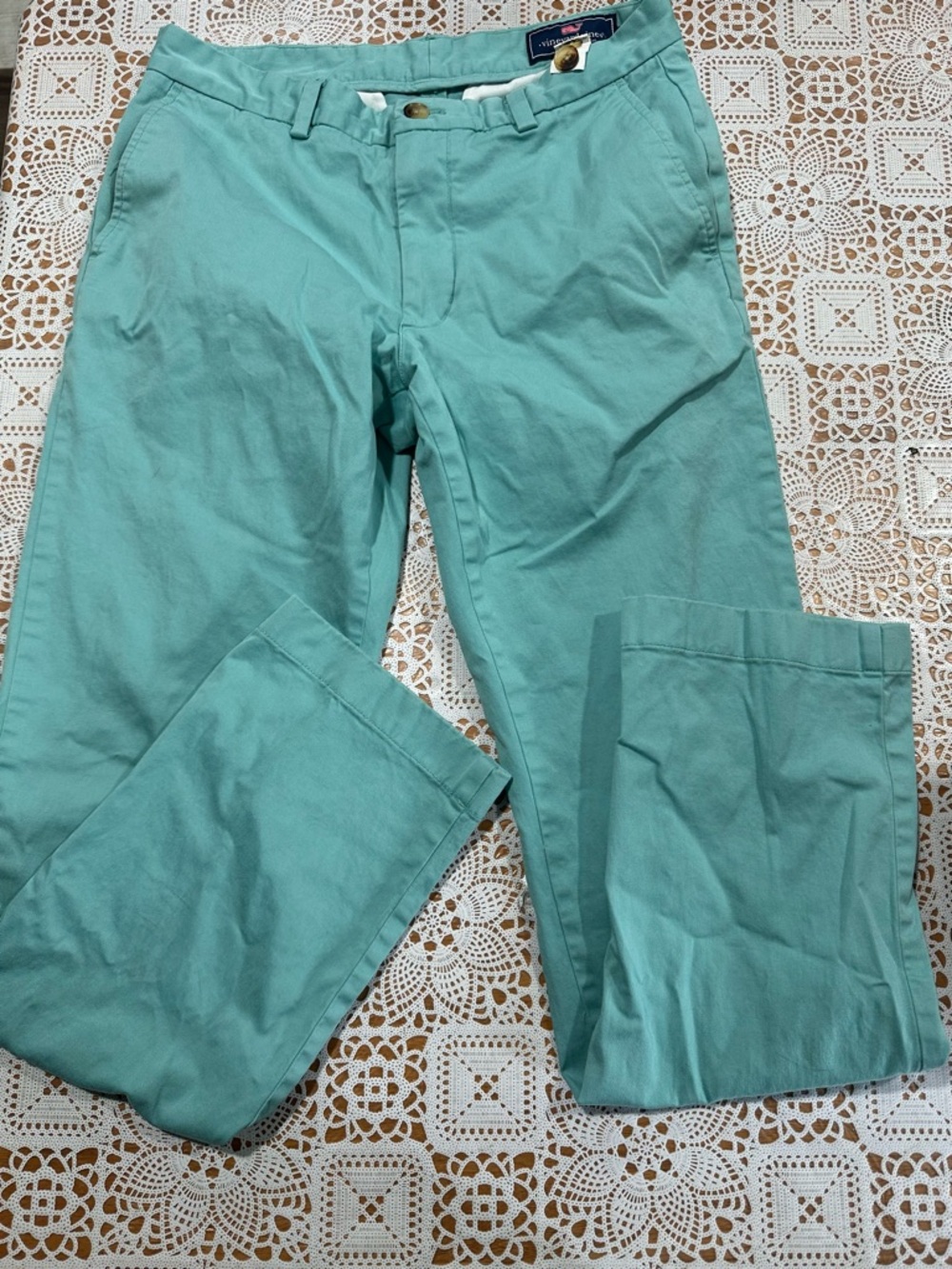 Vineyard Vines Men’s Seafoam Green Chino Pants
